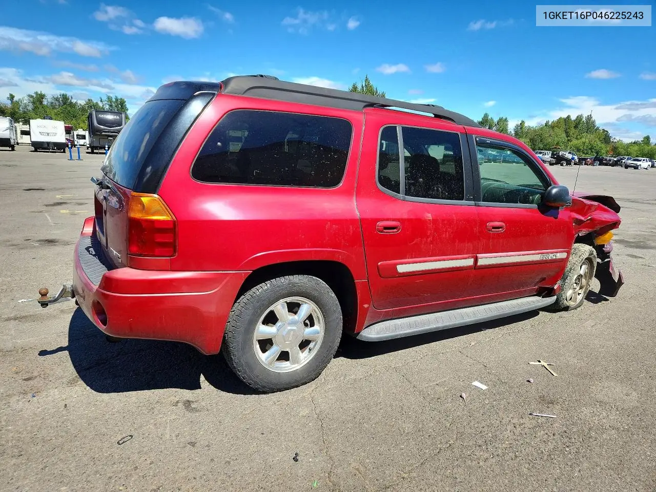2004 GMC Envoy Xl VIN: 1GKET16P046225243 Lot: 59284156