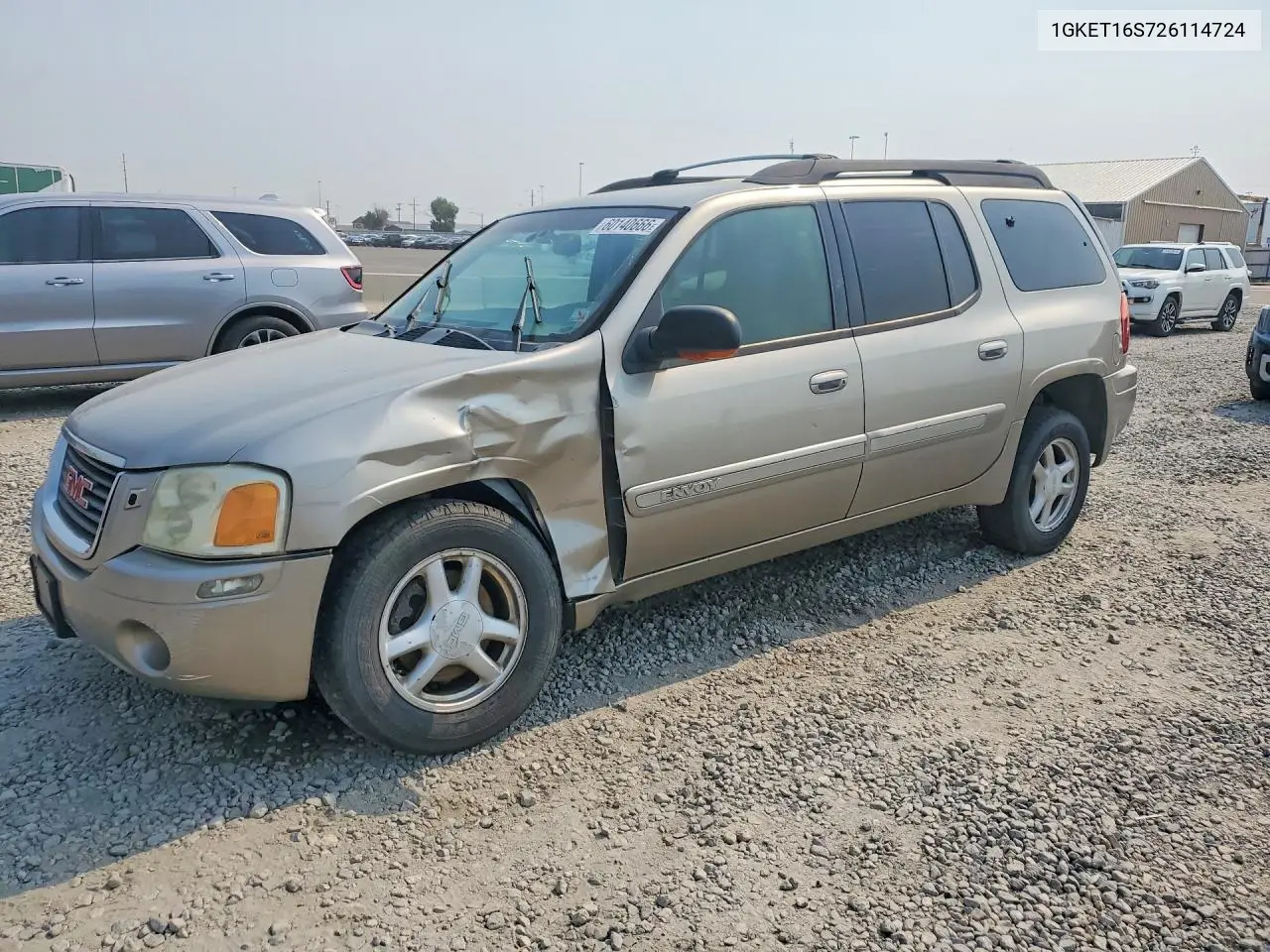 2004 GMC Envoy VIN: 1GKET16S726114724 Lot: 60140666