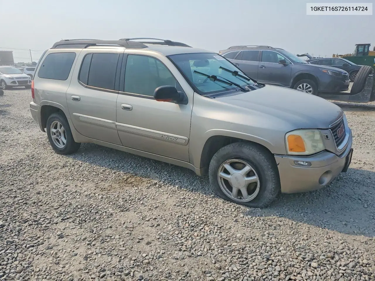 2004 GMC Envoy VIN: 1GKET16S726114724 Lot: 60140666