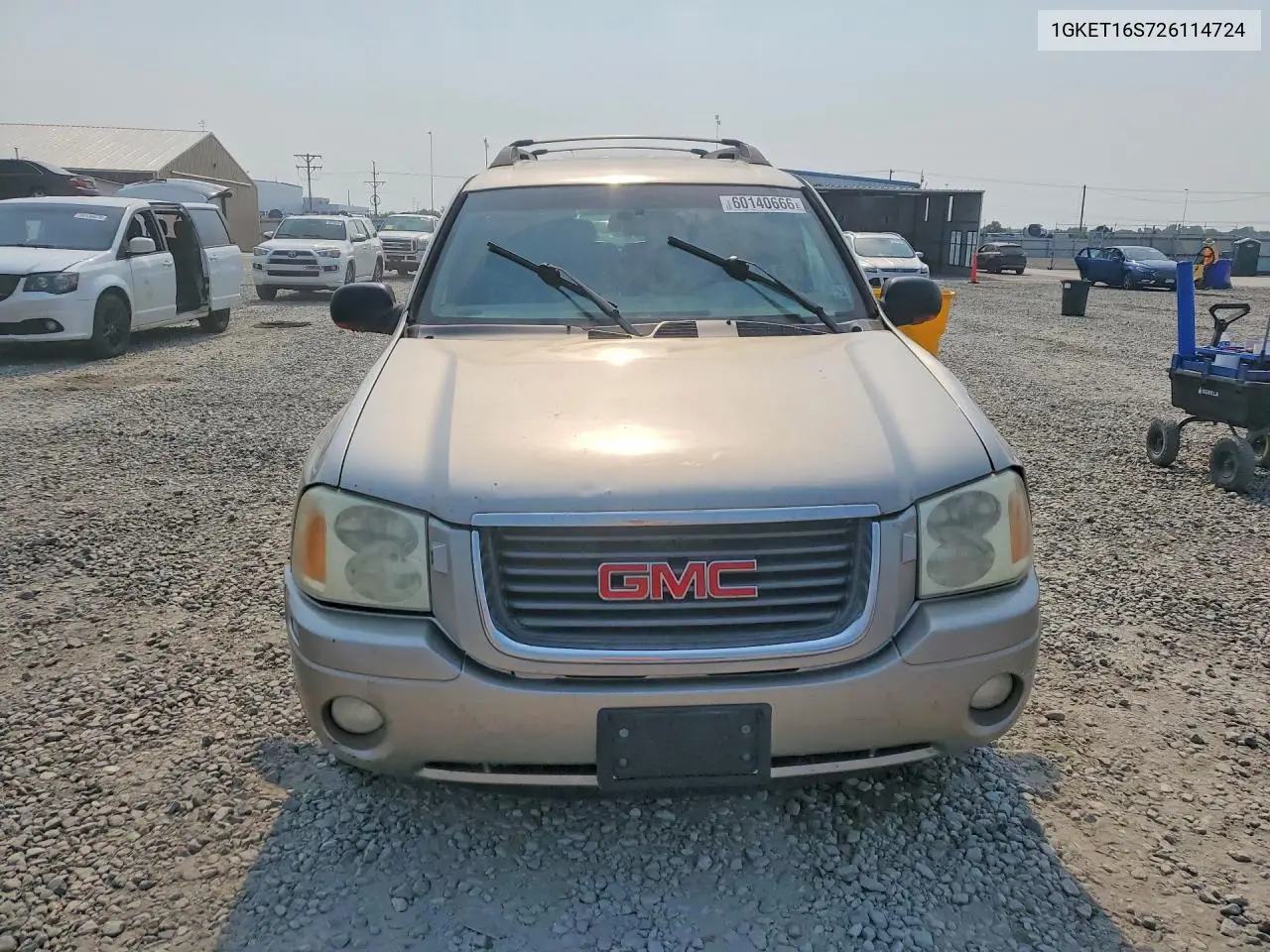 2004 GMC Envoy VIN: 1GKET16S726114724 Lot: 60140666