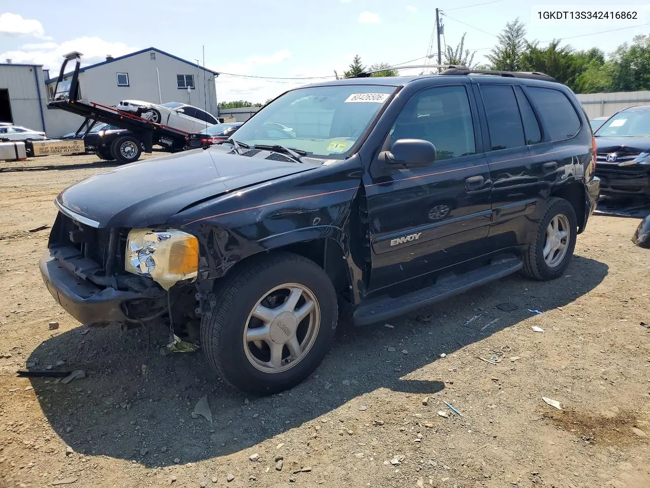 2004 GMC Envoy VIN: 1GKDT13S342416862 Lot: 60426506