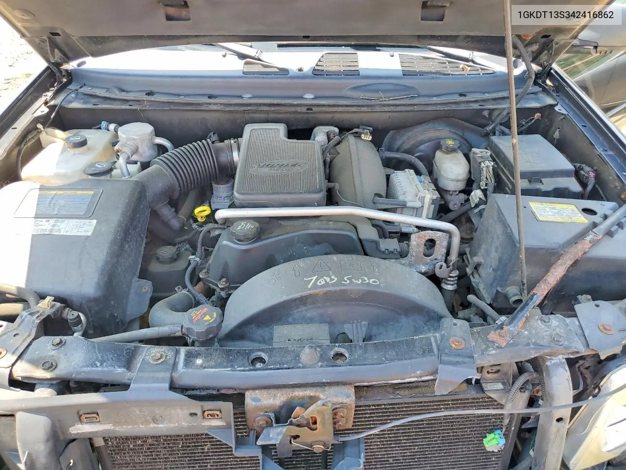 2004 GMC Envoy VIN: 1GKDT13S342416862 Lot: 60426506