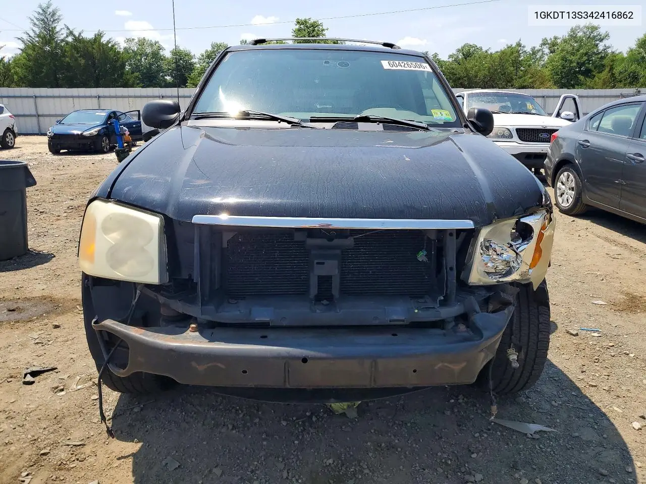 2004 GMC Envoy VIN: 1GKDT13S342416862 Lot: 60426506