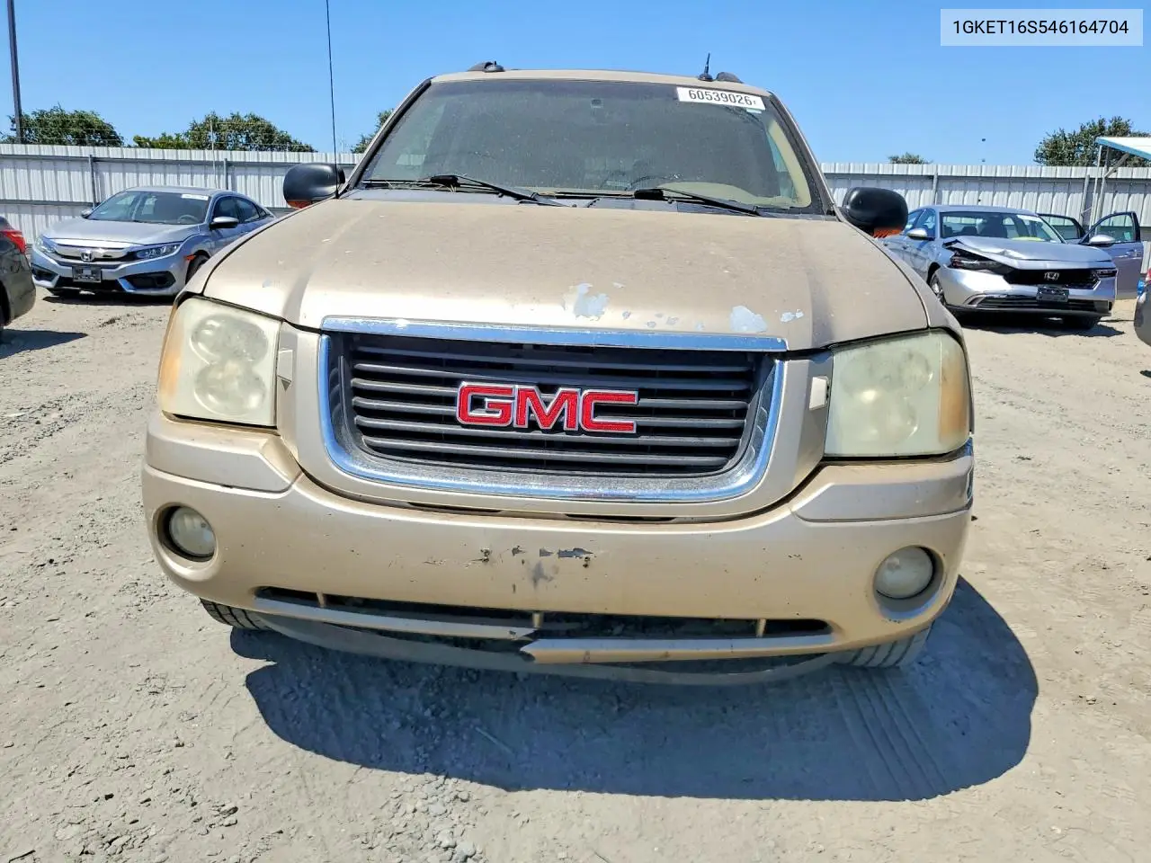 2004 GMC Envoy Xl VIN: 1GKET16S546164704 Lot: 60539026