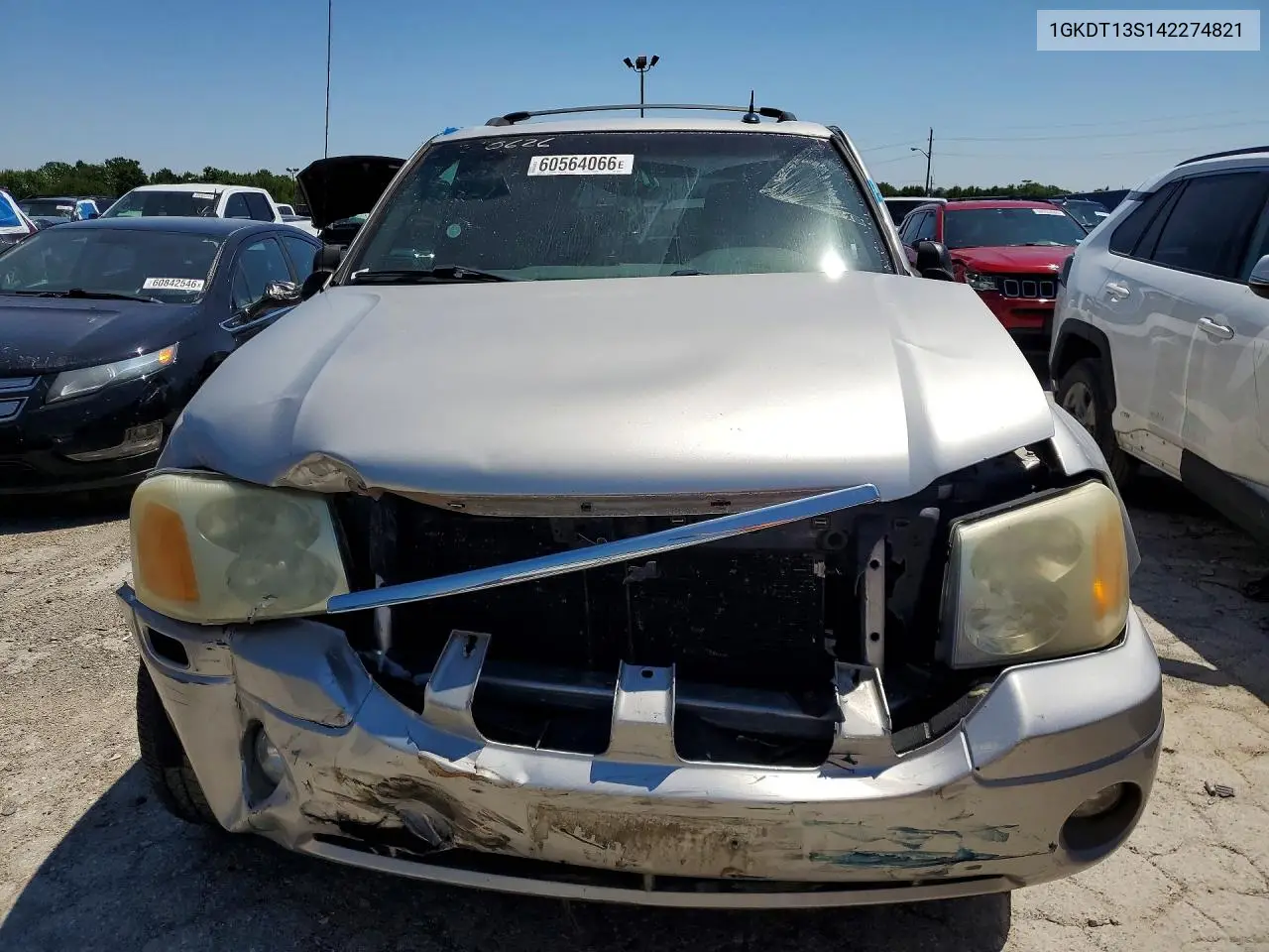 2004 GMC Envoy VIN: 1GKDT13S142274821 Lot: 60564066