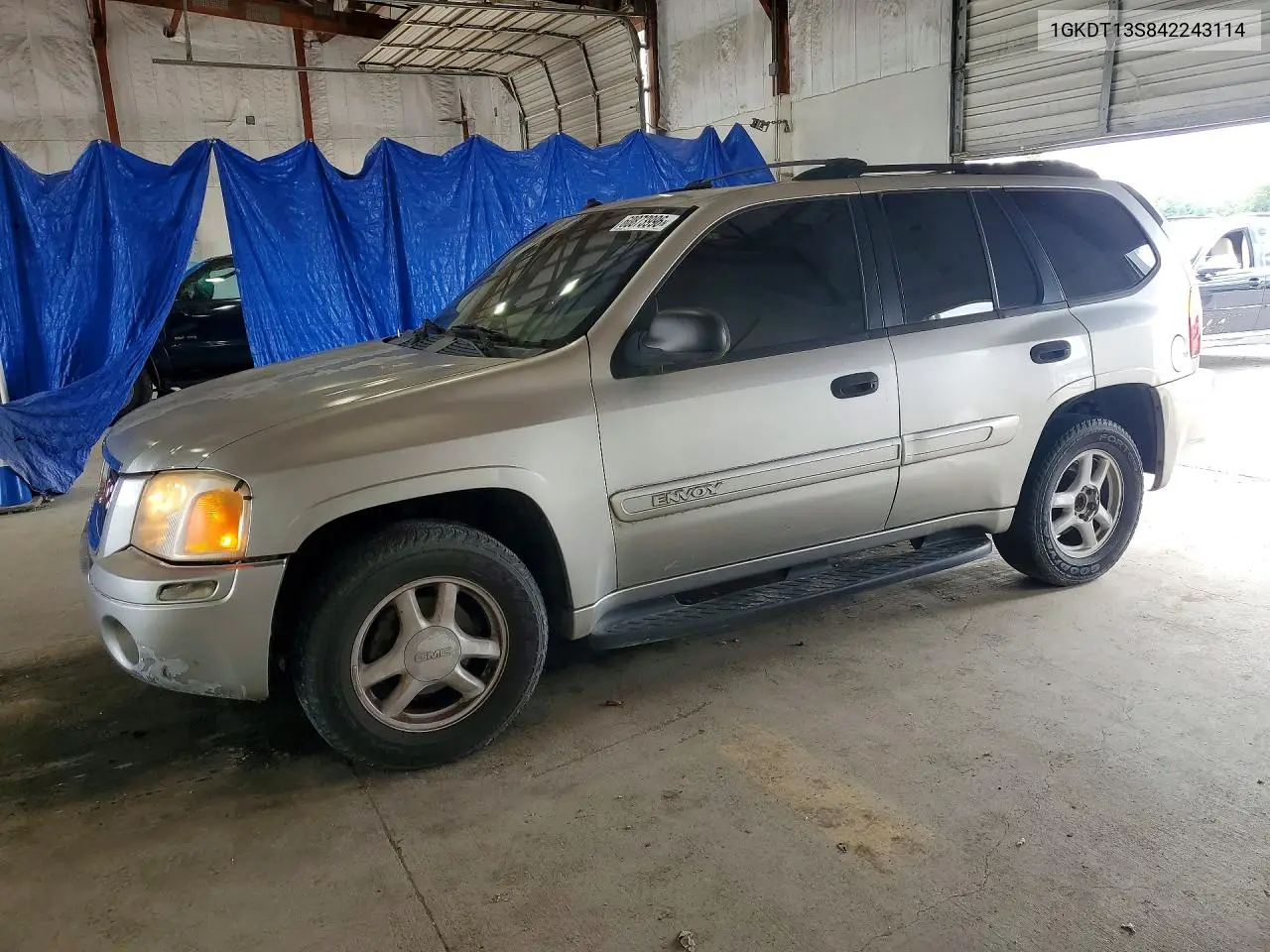 2004 GMC Envoy VIN: 1GKDT13S842243114 Lot: 60873996