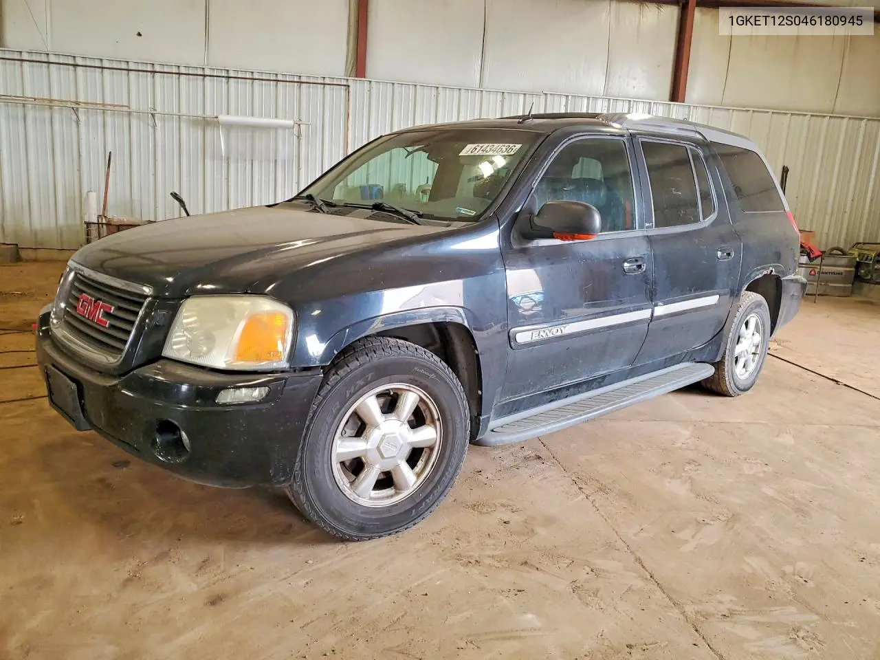 2004 GMC Envoy Xuv VIN: 1GKET12S046180945 Lot: 61434636
