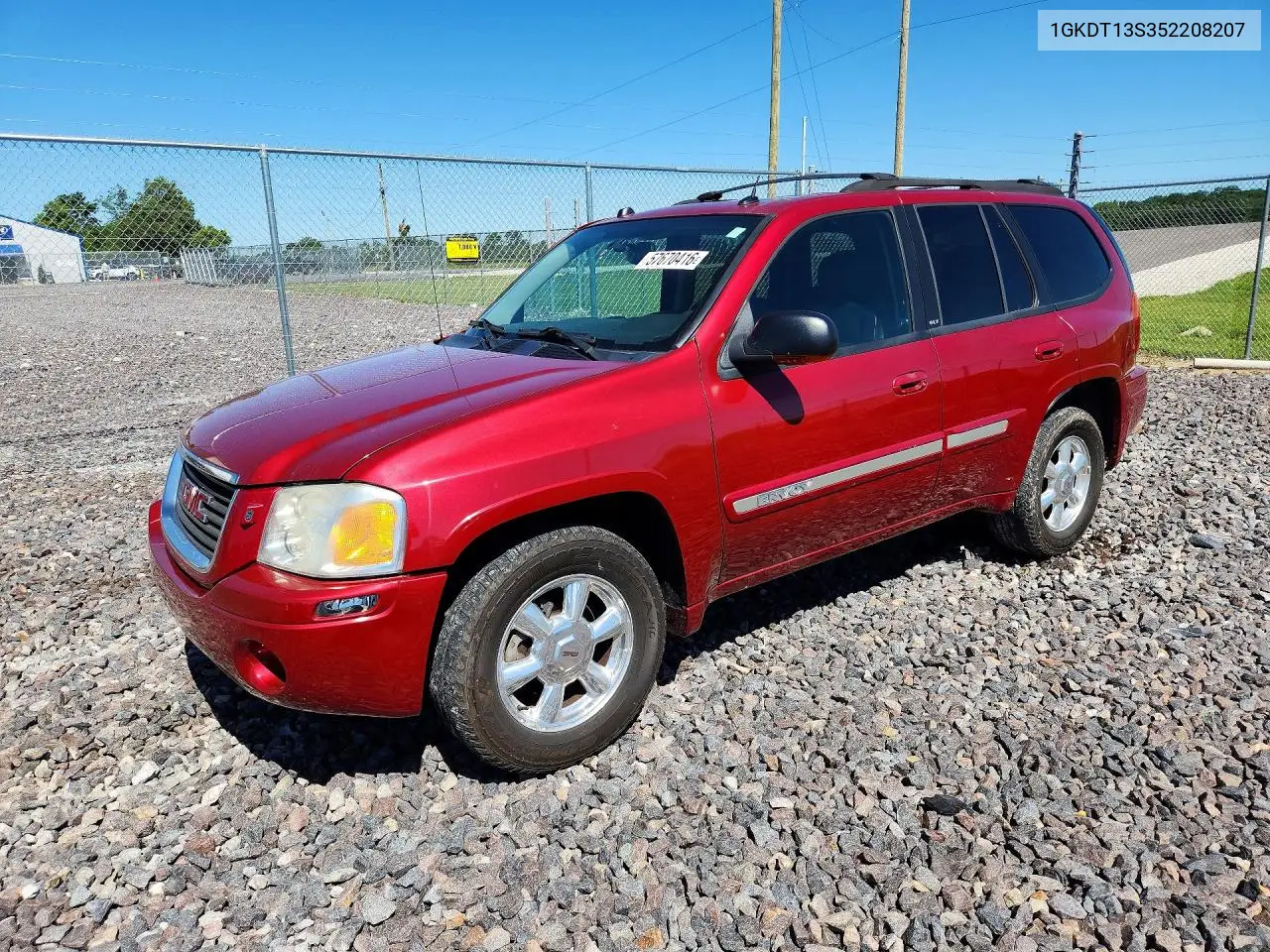 2005 GMC Envoy Sle VIN: 1GKDT13S352208207 Lot: 57670416