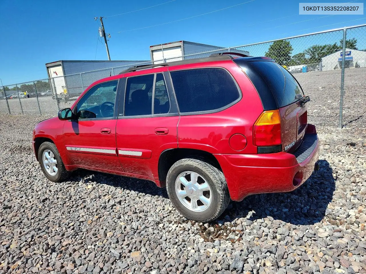 2005 GMC Envoy Sle VIN: 1GKDT13S352208207 Lot: 57670416