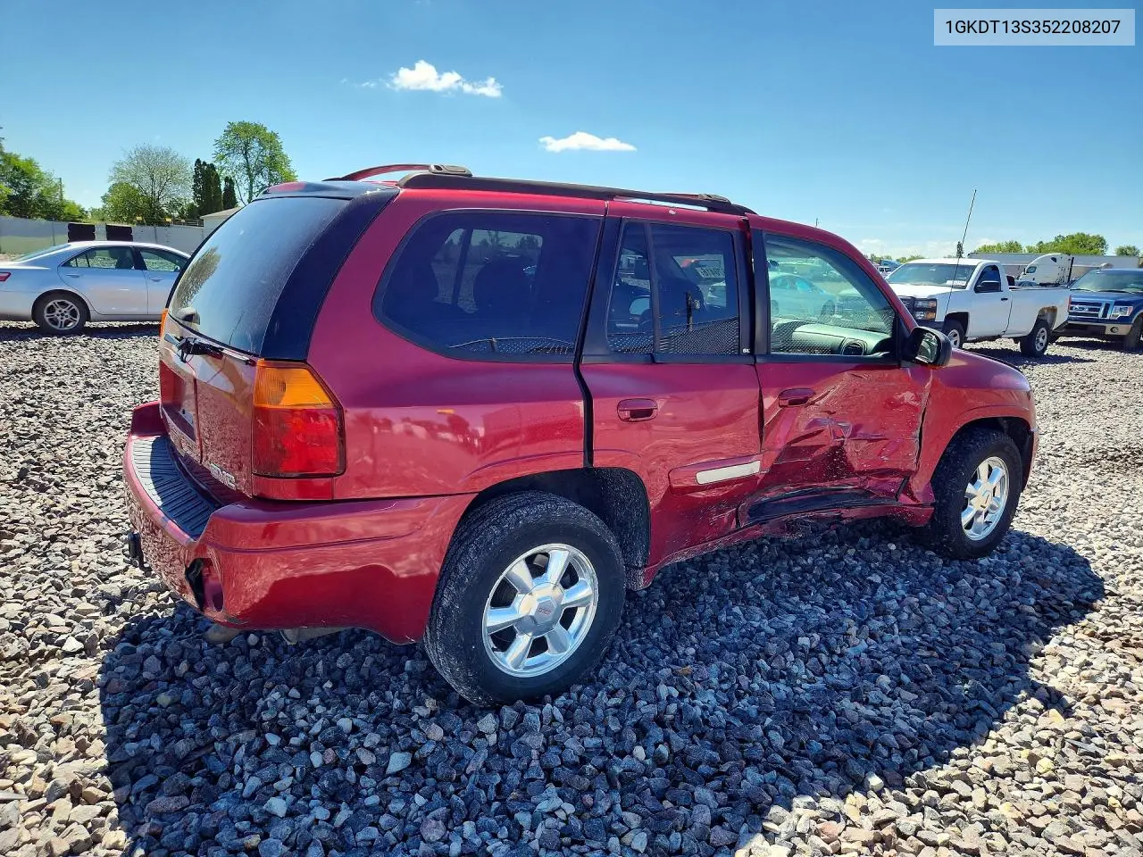 2005 GMC Envoy Sle VIN: 1GKDT13S352208207 Lot: 57670416
