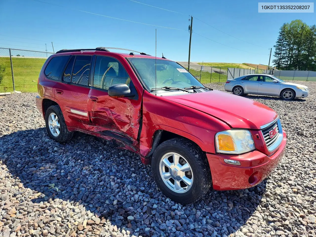 2005 GMC Envoy Sle VIN: 1GKDT13S352208207 Lot: 57670416