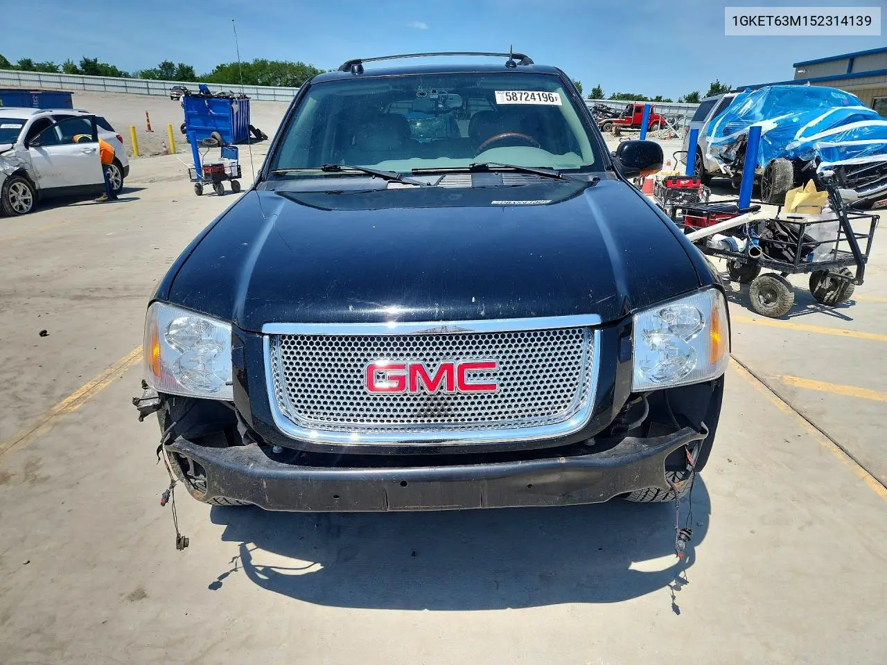2005 GMC Envoy Denali VIN: 1GKET63M152314139 Lot: 58724196