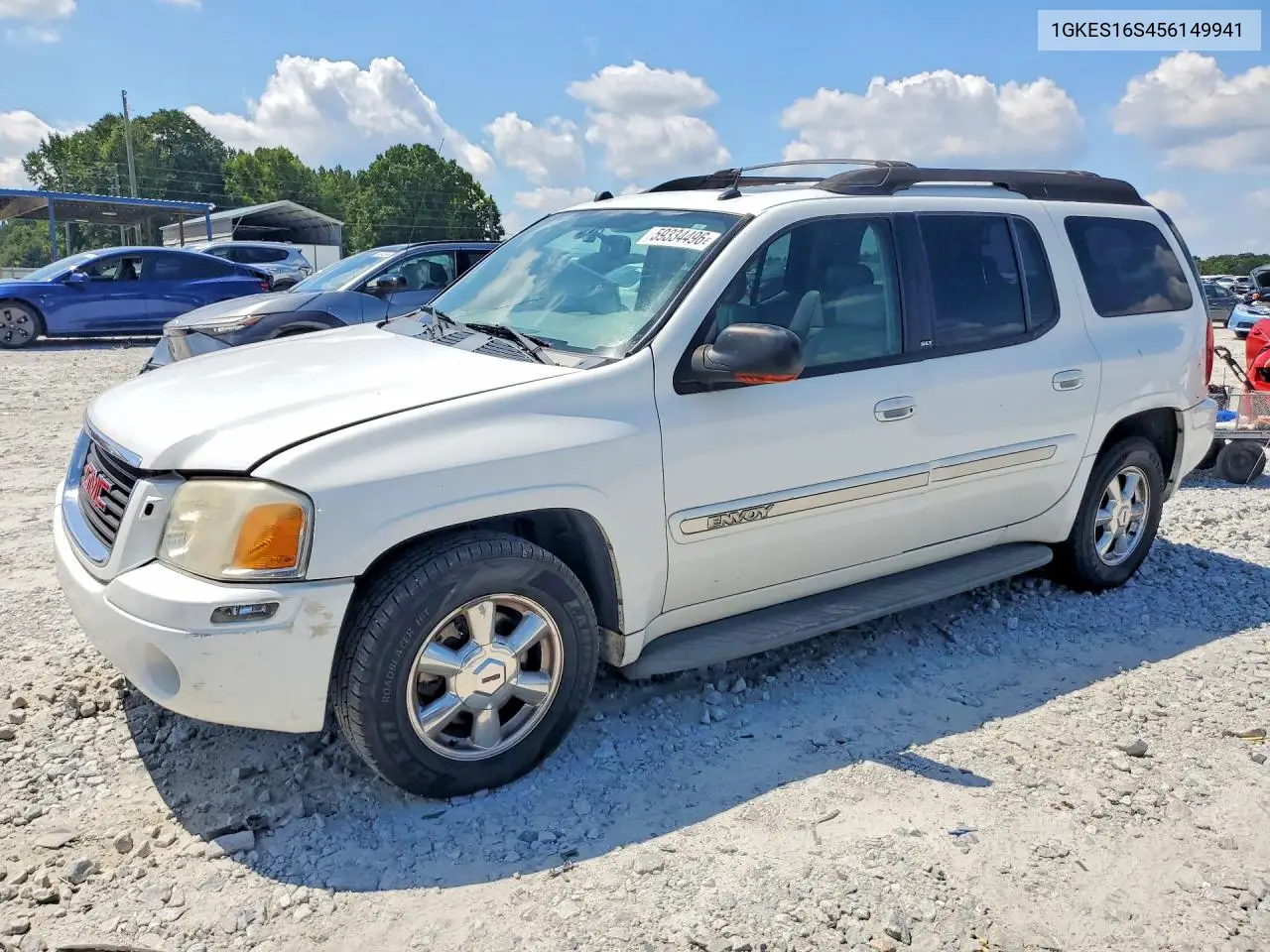 2005 GMC Envoy Xl VIN: 1GKES16S456149941 Lot: 59334496