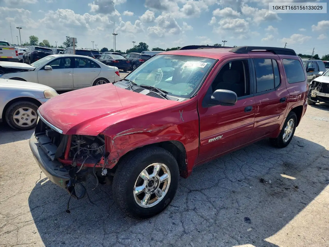 2005 GMC Envoy Xl VIN: 1GKET16S156133029 Lot: 59583456