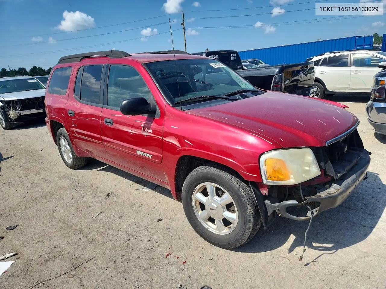 2005 GMC Envoy Xl VIN: 1GKET16S156133029 Lot: 59583456