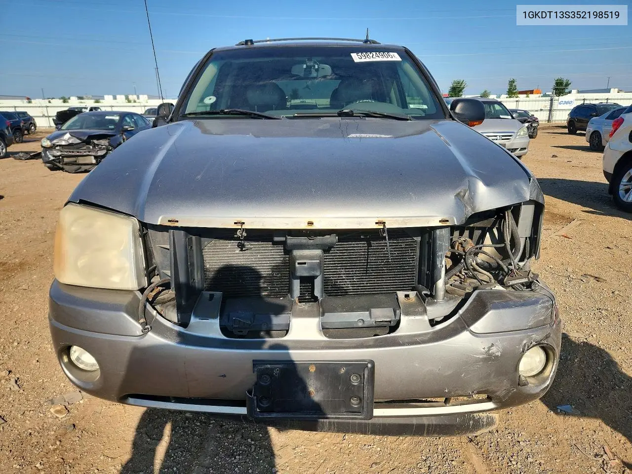 2005 GMC Envoy VIN: 1GKDT13S352198519 Lot: 59824906