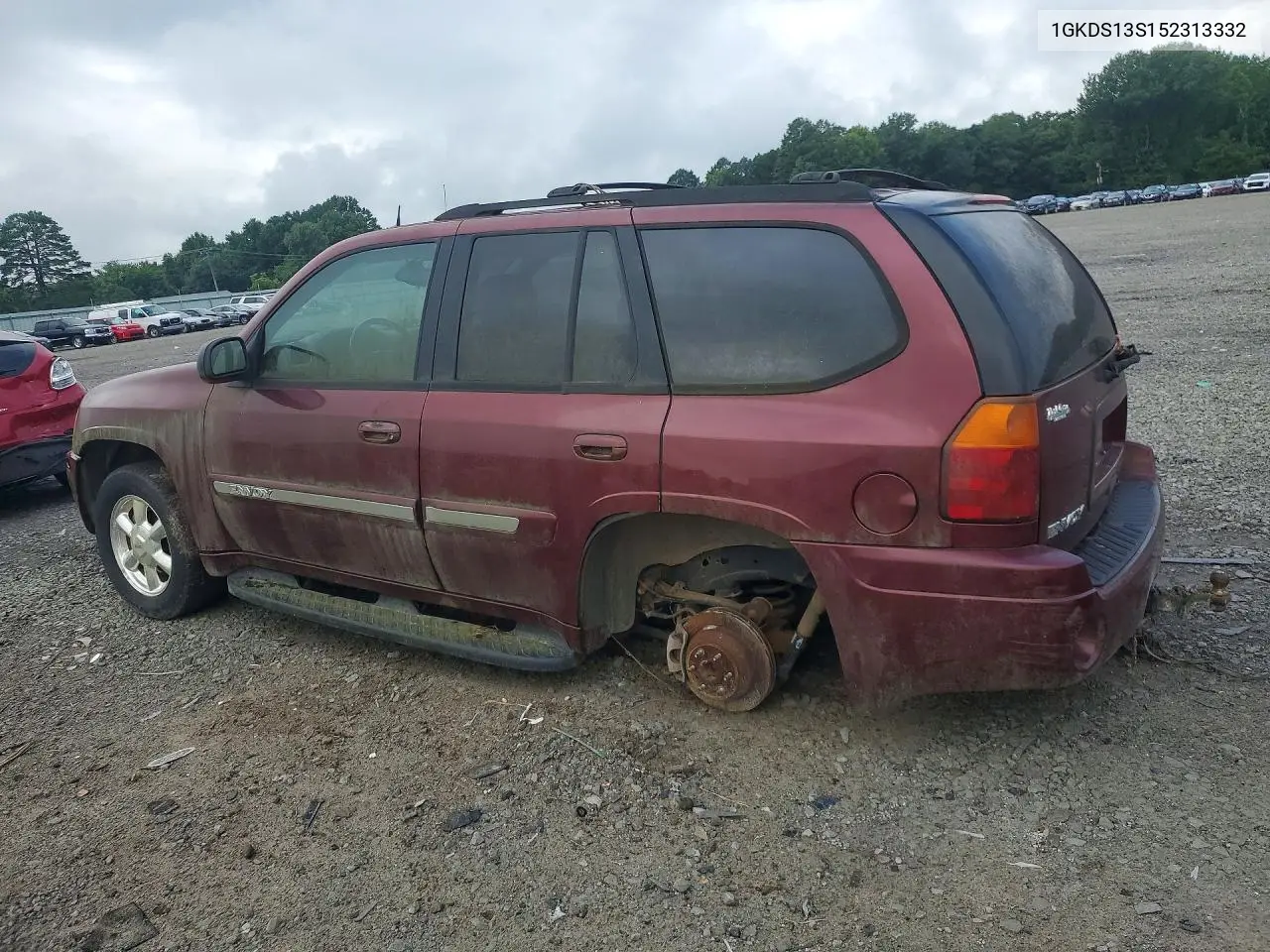 2005 GMC Envoy VIN: 1GKDS13S152313332 Lot: 60958816