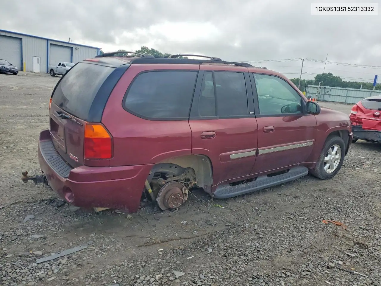 2005 GMC Envoy VIN: 1GKDS13S152313332 Lot: 60958816