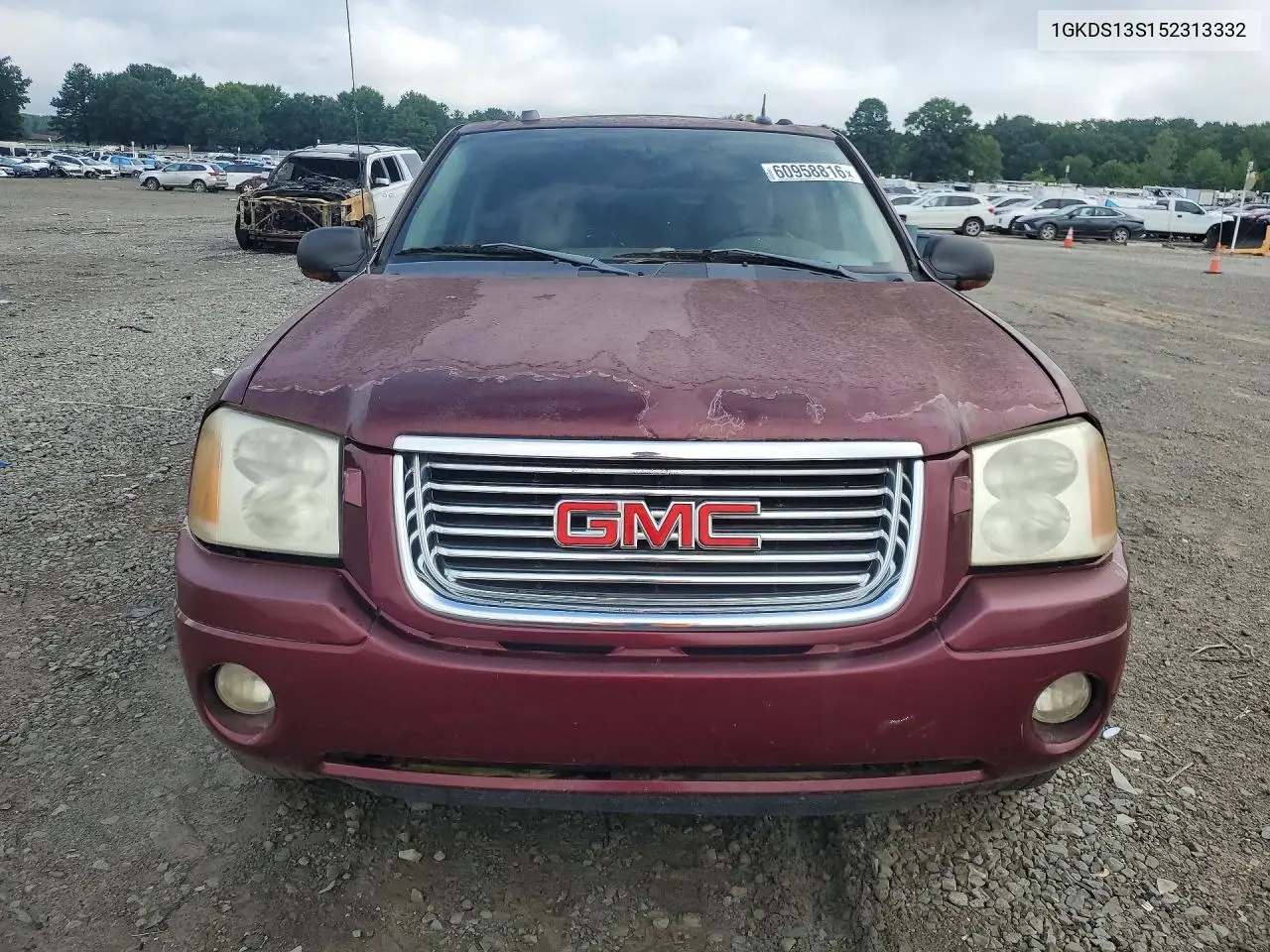 2005 GMC Envoy VIN: 1GKDS13S152313332 Lot: 60958816