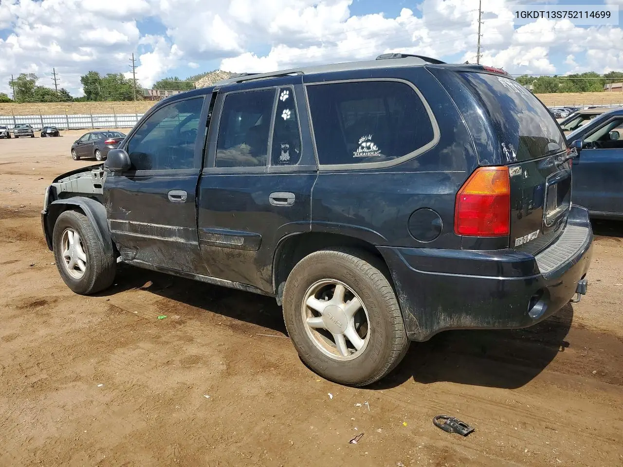 2005 GMC Envoy VIN: 1GKDT13S752114699 Lot: 61761886