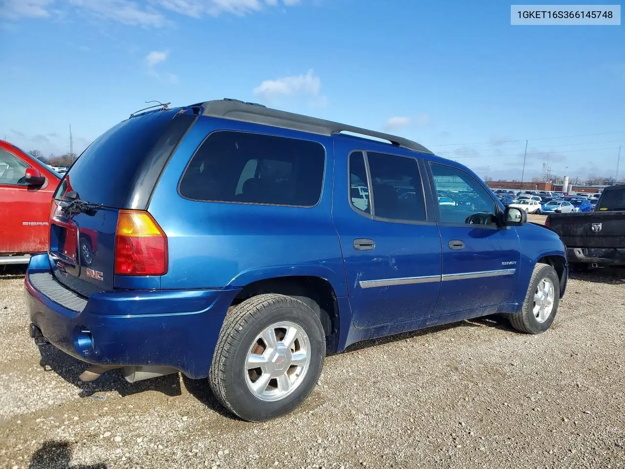 2006 GMC Envoy Xl VIN: 1GKET16S366145748 Lot: 49118636