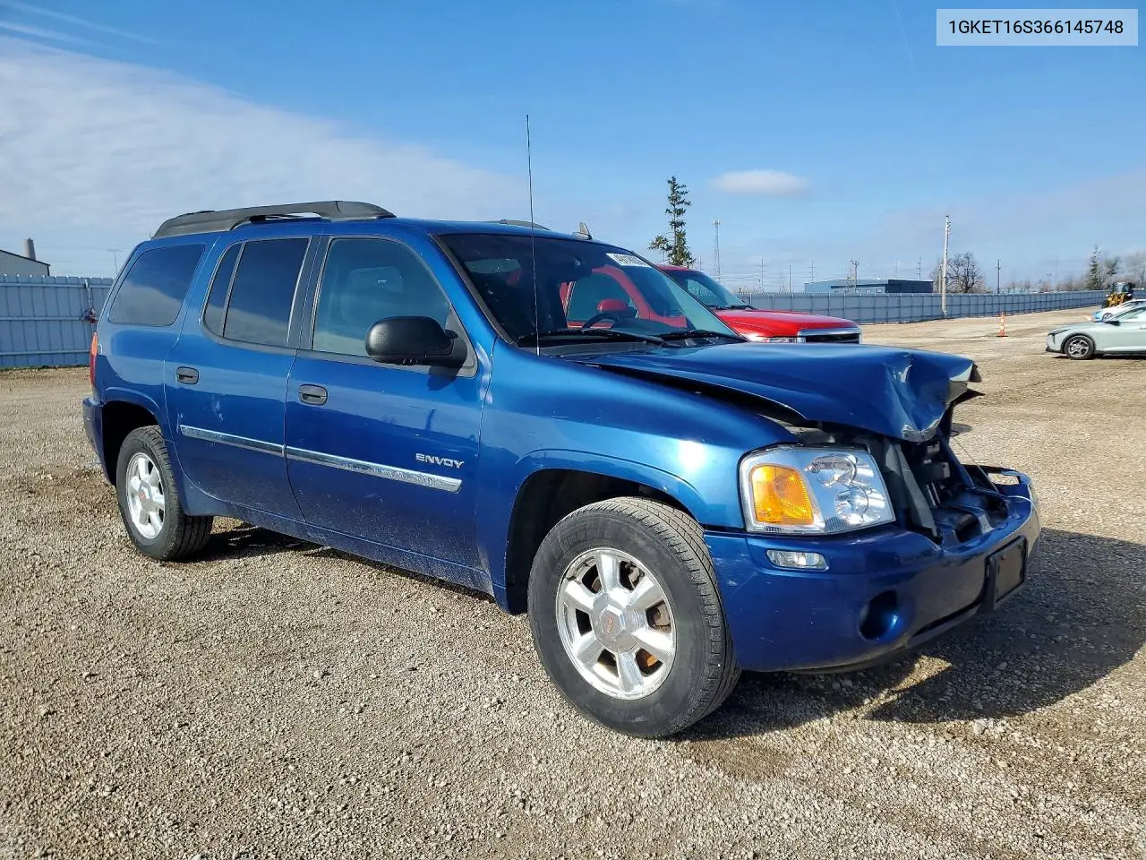 2006 GMC Envoy Xl VIN: 1GKET16S366145748 Lot: 49118636