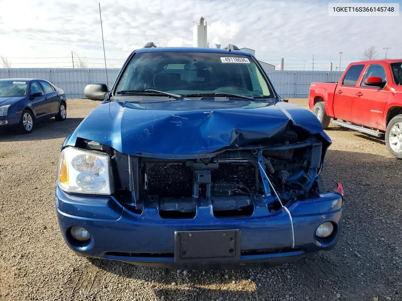 2006 GMC Envoy Xl VIN: 1GKET16S366145748 Lot: 49118636