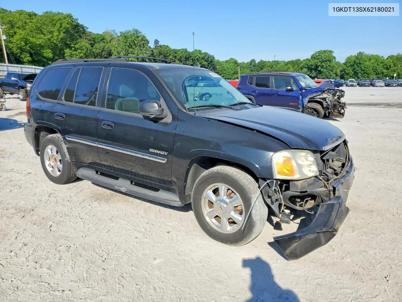 2006 GMC Envoy VIN: 1GKDT13SX62180021 Lot: 54086926