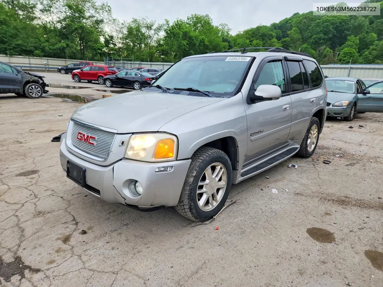 2006 GMC Envoy Denali VIN: 1GKES63M562238722 Lot: 54863766