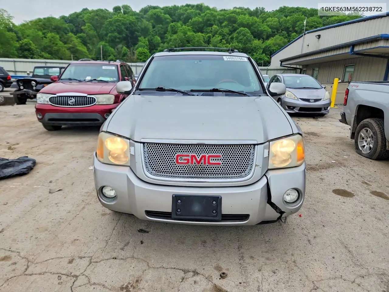 2006 GMC Envoy Denali VIN: 1GKES63M562238722 Lot: 54863766
