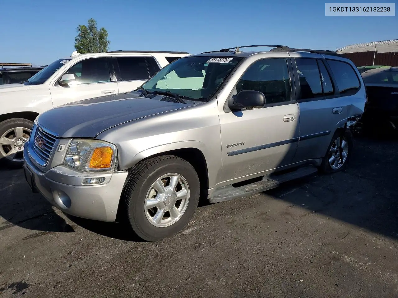 2006 GMC Envoy VIN: 1GKDT13S162182238 Lot: 56178376