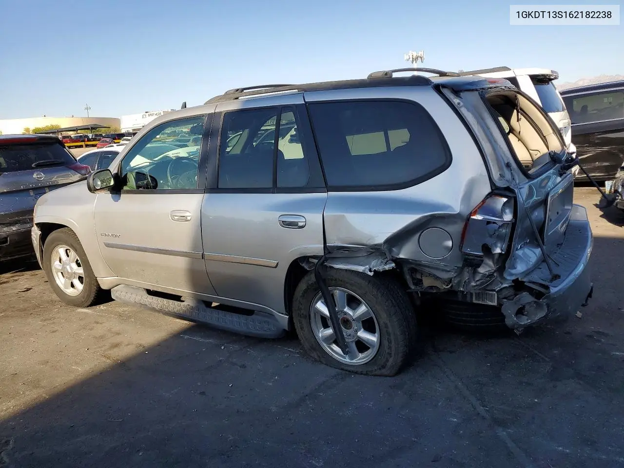 2006 GMC Envoy VIN: 1GKDT13S162182238 Lot: 56178376