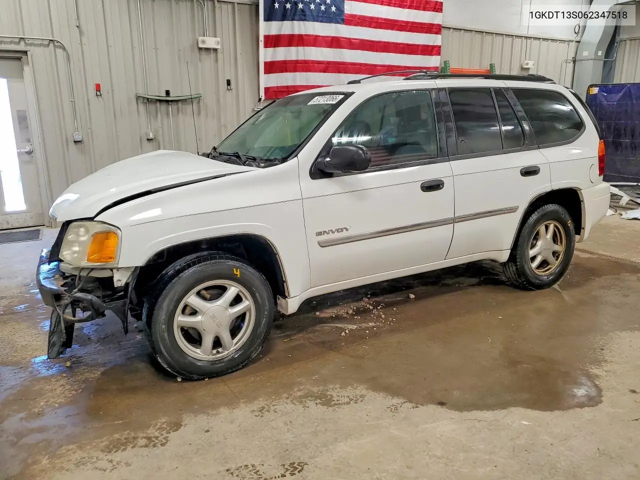 2006 GMC Envoy VIN: 1GKDT13S062347518 Lot: 57213066