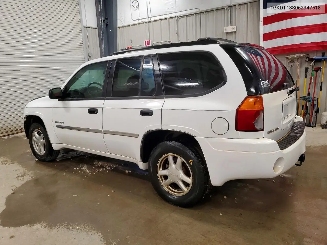 2006 GMC Envoy VIN: 1GKDT13S062347518 Lot: 57213066