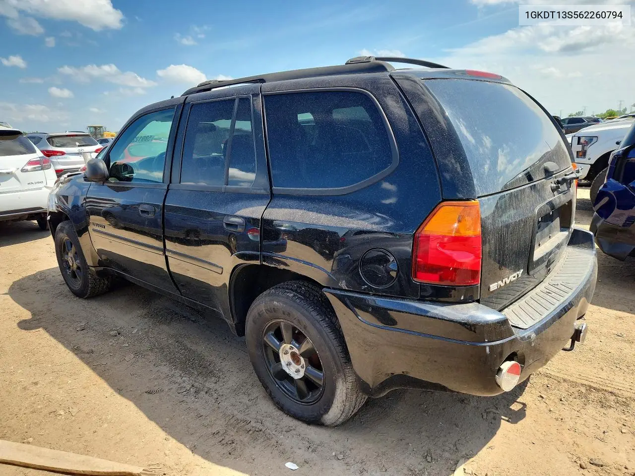 2006 GMC Envoy VIN: 1GKDT13S562260794 Lot: 58912246