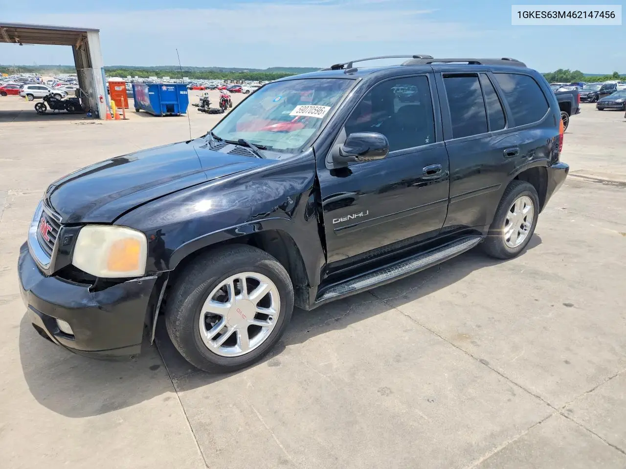 2006 GMC Envoy VIN: 1GKES63M462147456 Lot: 59070596
