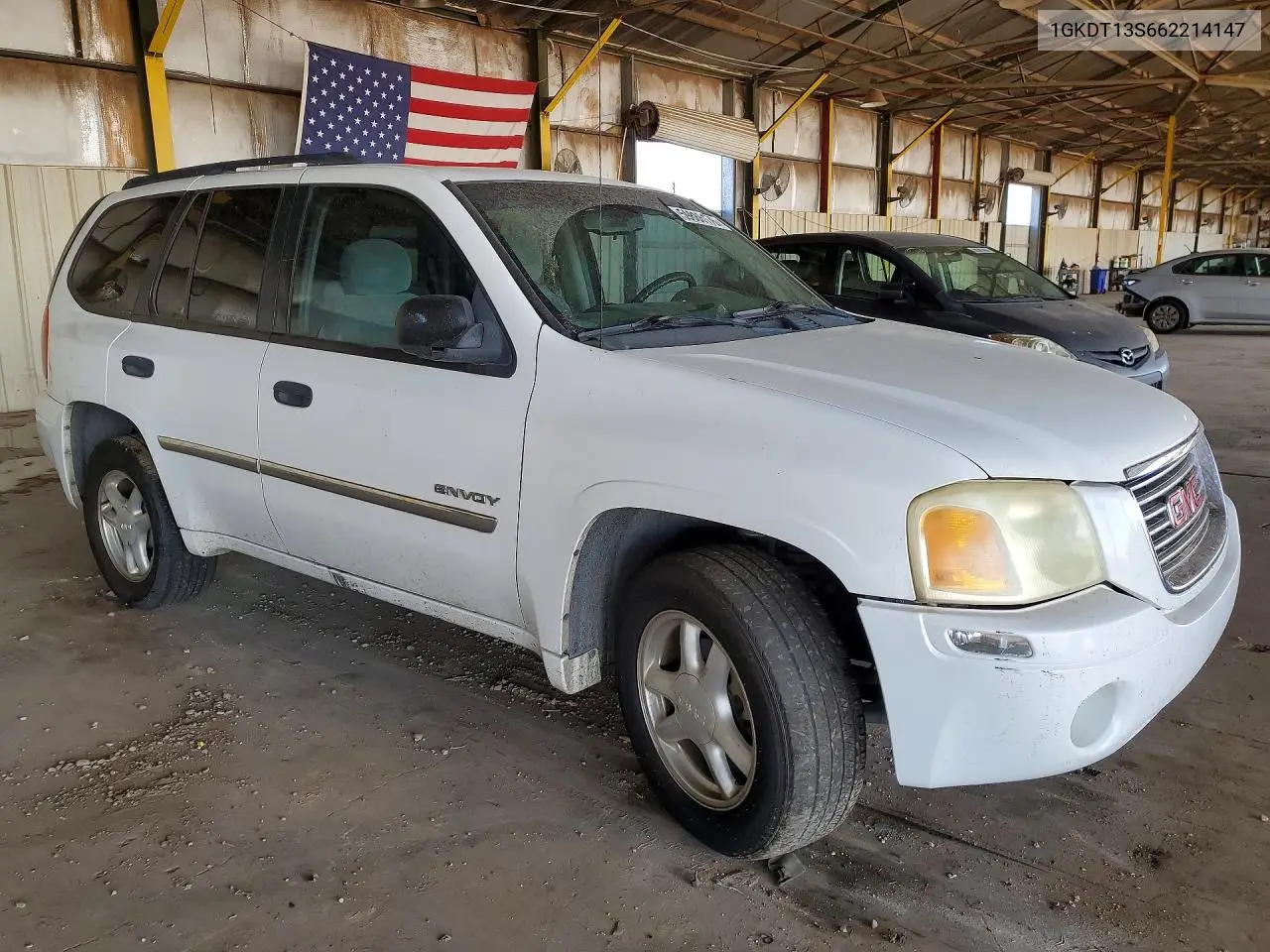 2006 GMC Envoy VIN: 1GKDT13S662214147 Lot: 59886176