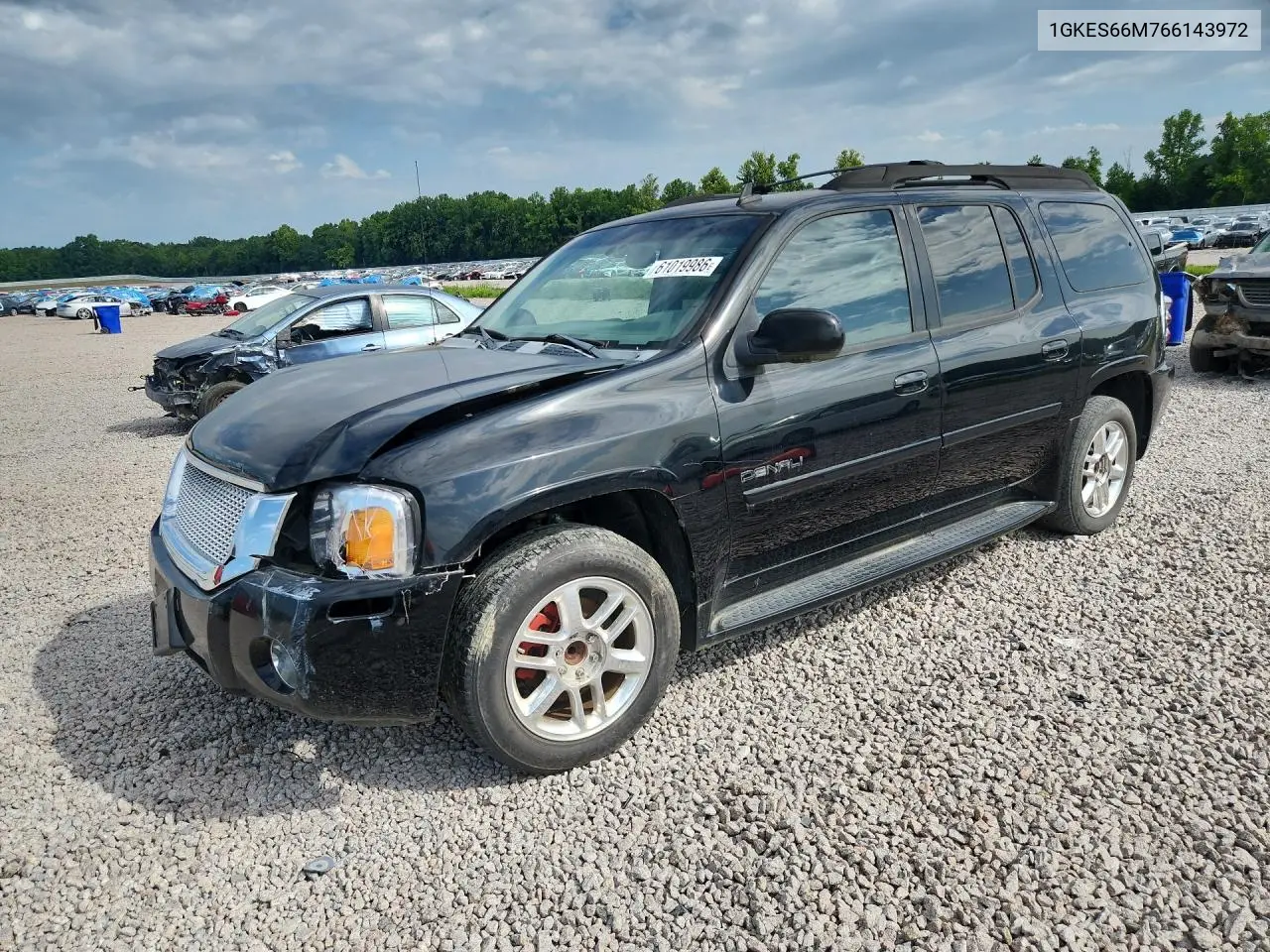 2006 GMC Envoy Denali Xl VIN: 1GKES66M766143972 Lot: 61019986