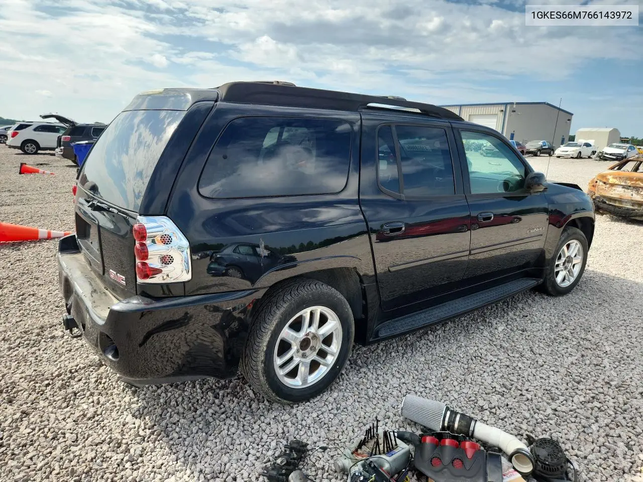 2006 GMC Envoy Denali Xl VIN: 1GKES66M766143972 Lot: 61019986