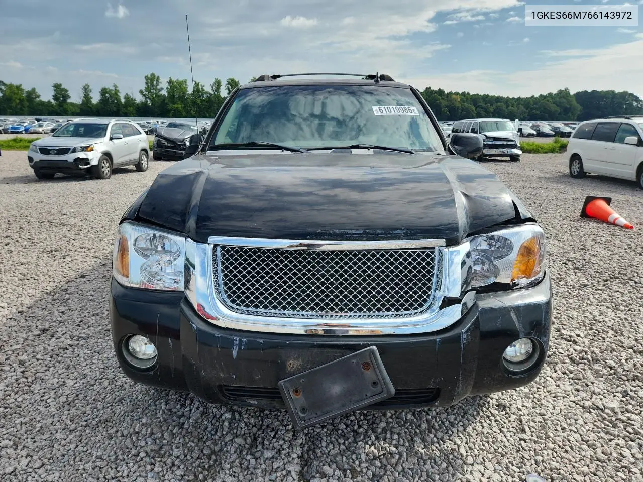 2006 GMC Envoy Denali Xl VIN: 1GKES66M766143972 Lot: 61019986
