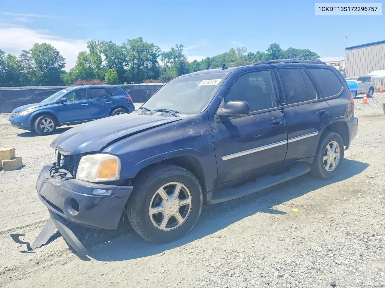 2007 GMC Envoy VIN: 1GKDT13S172296757 Lot: 53583436