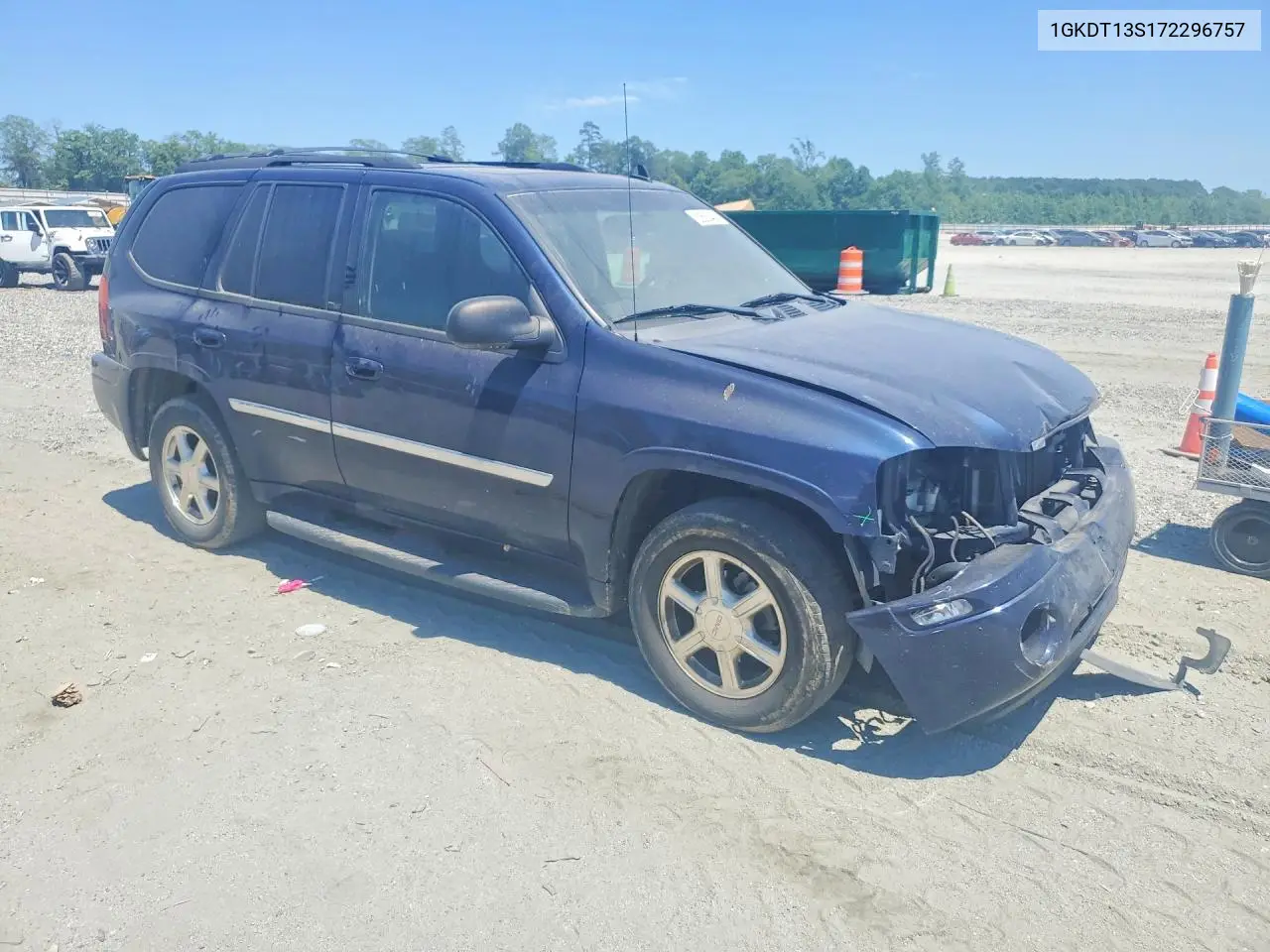 2007 GMC Envoy VIN: 1GKDT13S172296757 Lot: 53583436