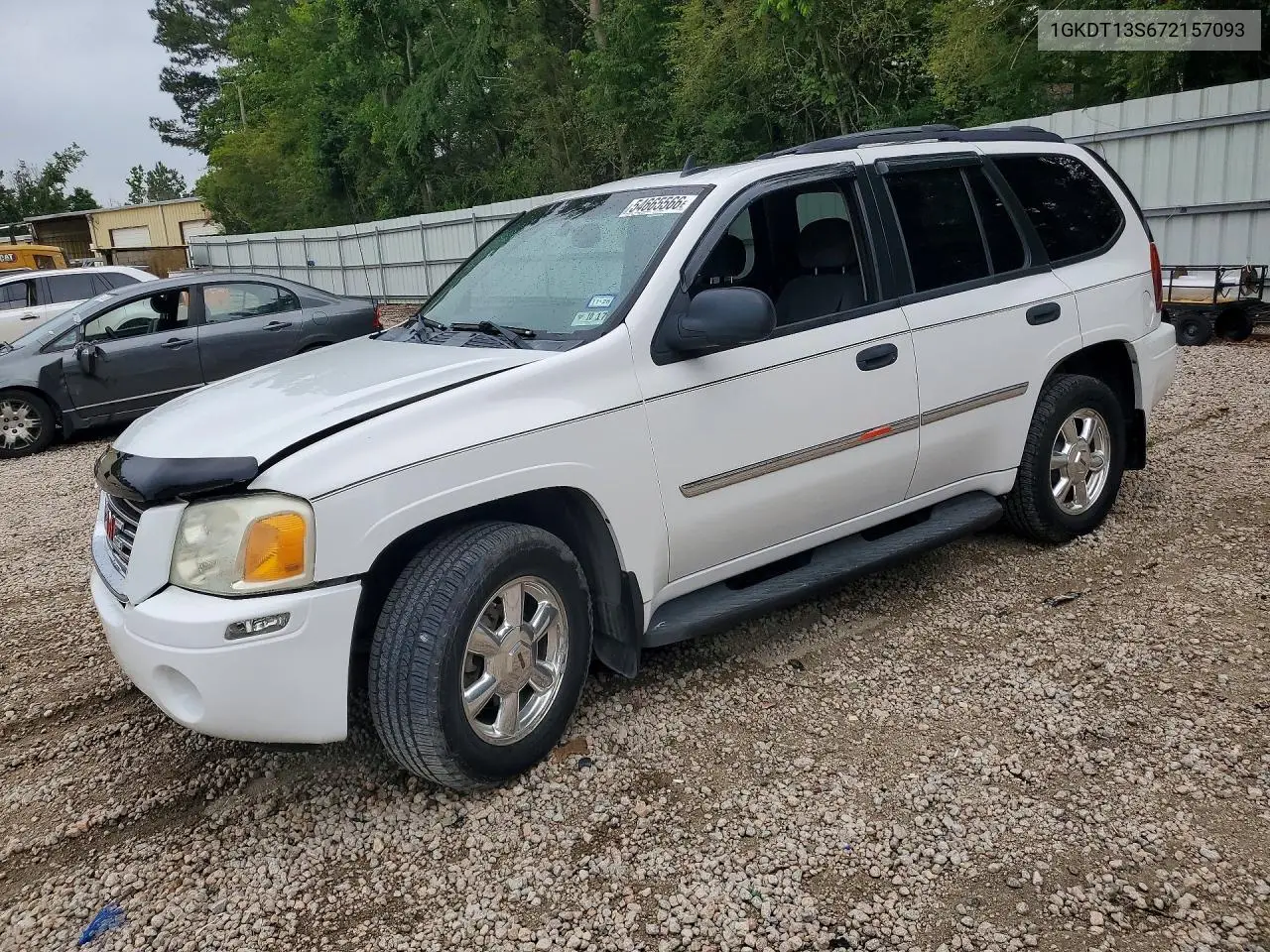 2007 GMC Envoy VIN: 1GKDT13S672157093 Lot: 54665566