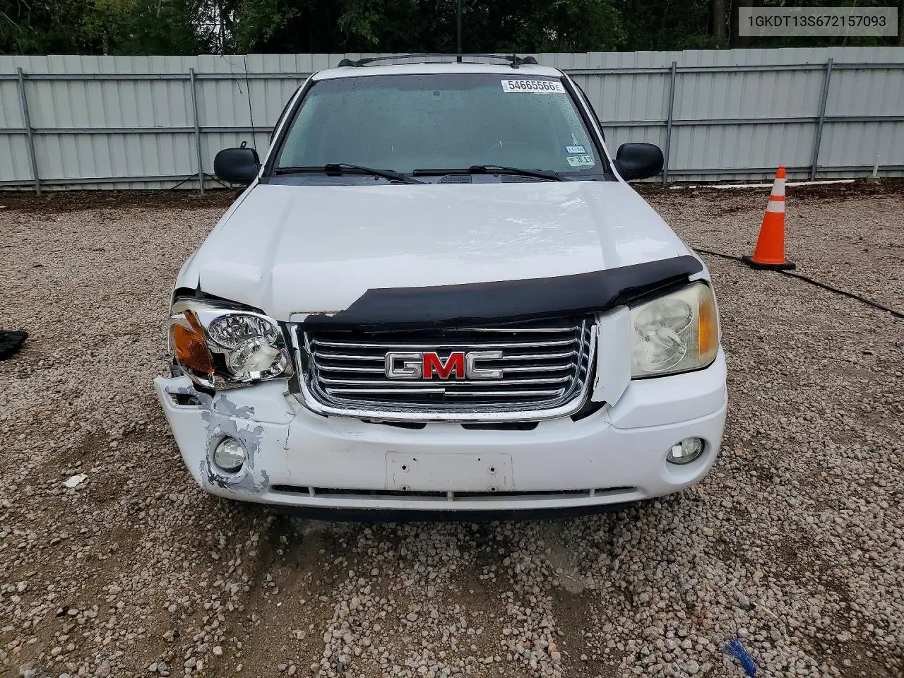 2007 GMC Envoy VIN: 1GKDT13S672157093 Lot: 54665566