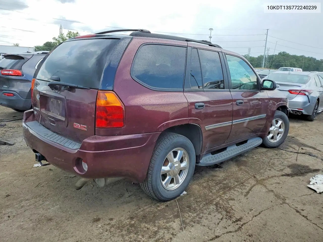 2007 GMC Envoy VIN: 1GKDT13S772240239 Lot: 60309986