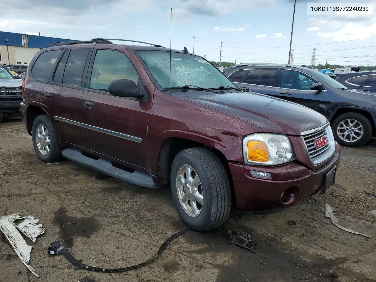 2007 GMC Envoy VIN: 1GKDT13S772240239 Lot: 60309986