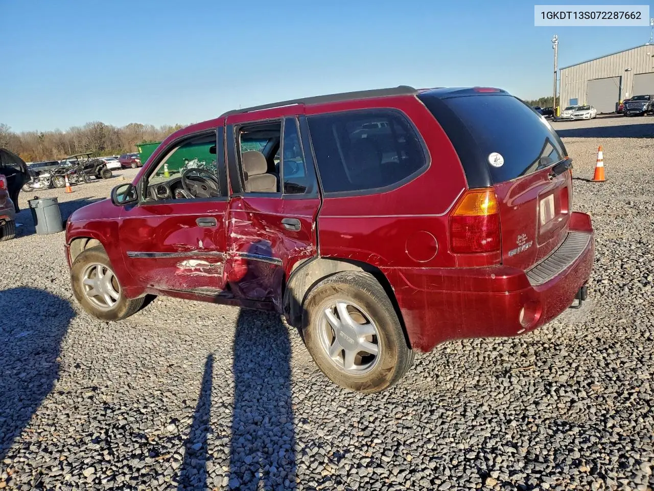 1GKDT13S072287662 2007 GMC Envoy