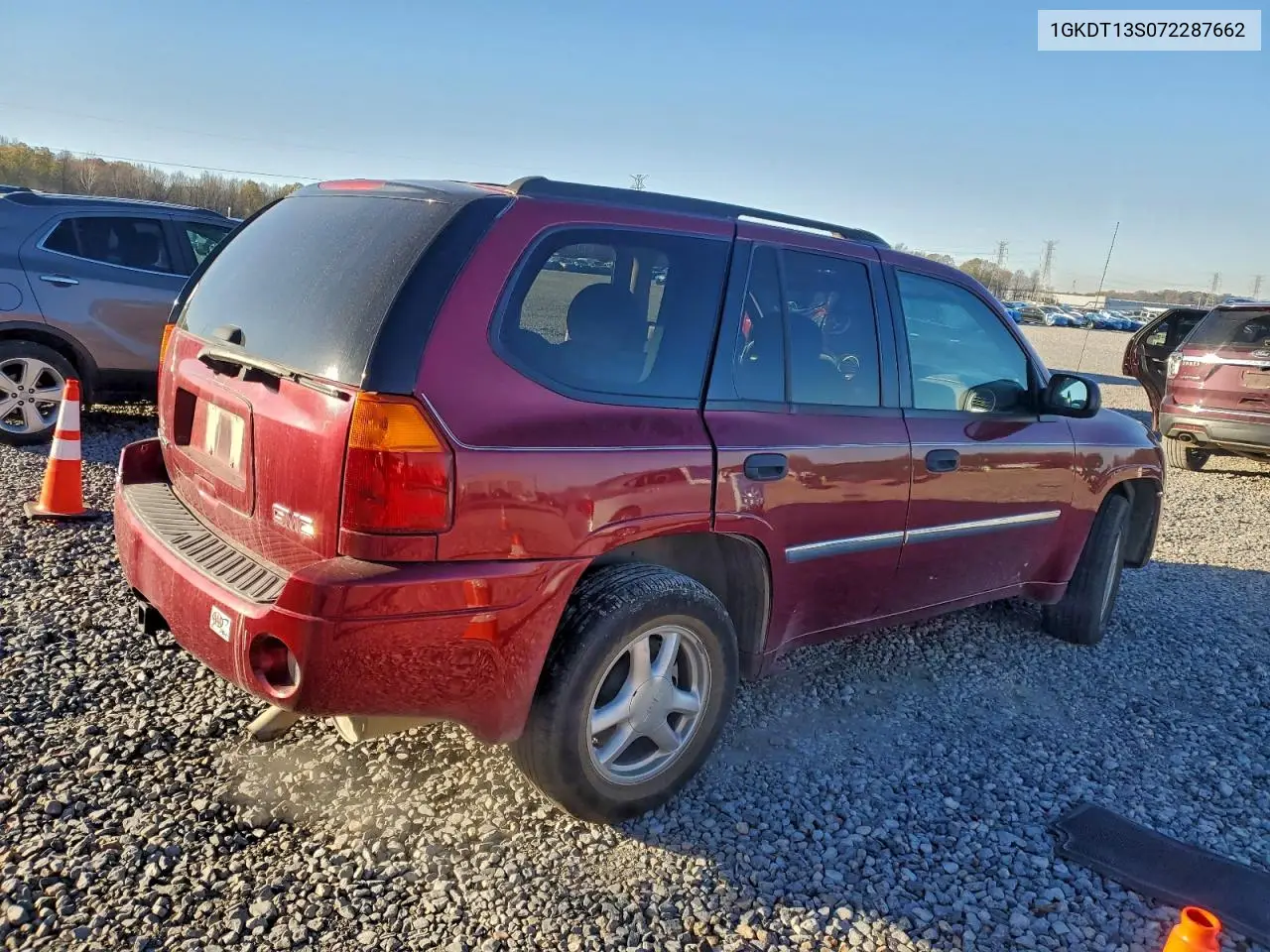 1GKDT13S072287662 2007 GMC Envoy