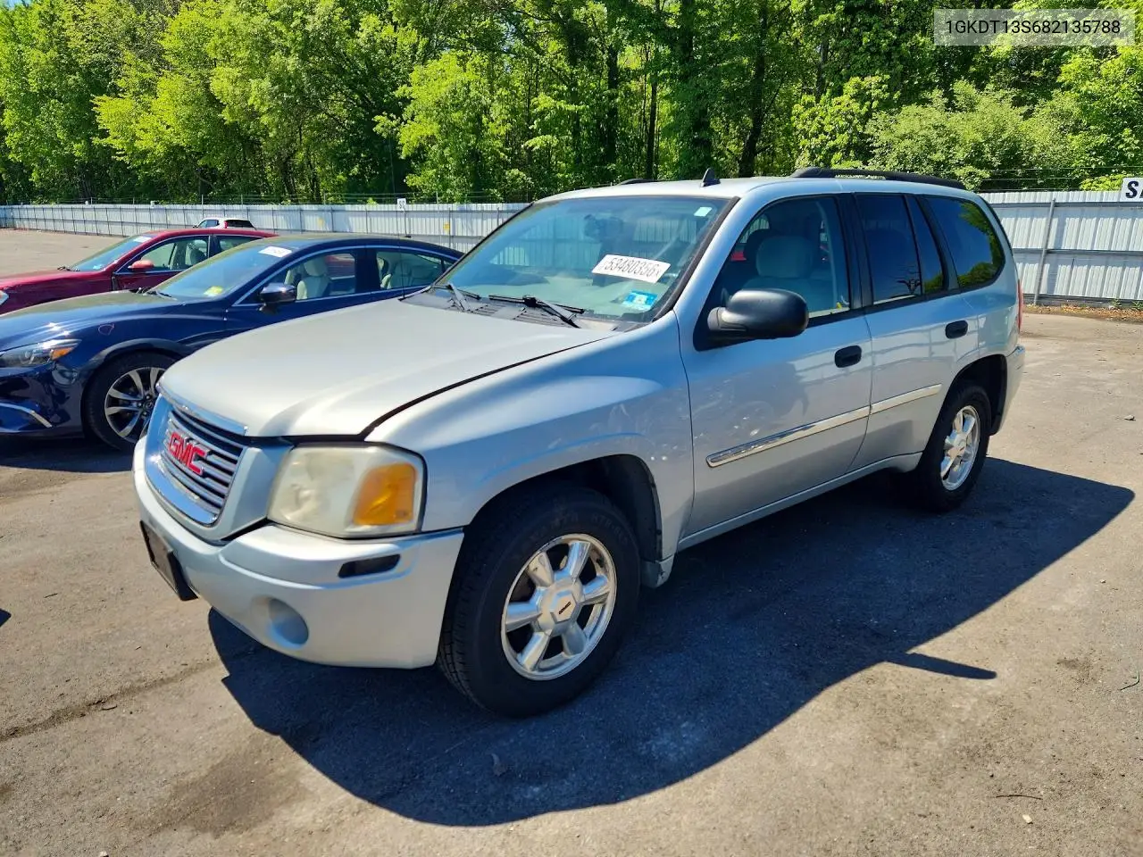 2008 GMC Envoy VIN: 1GKDT13S682135788 Lot: 53480356