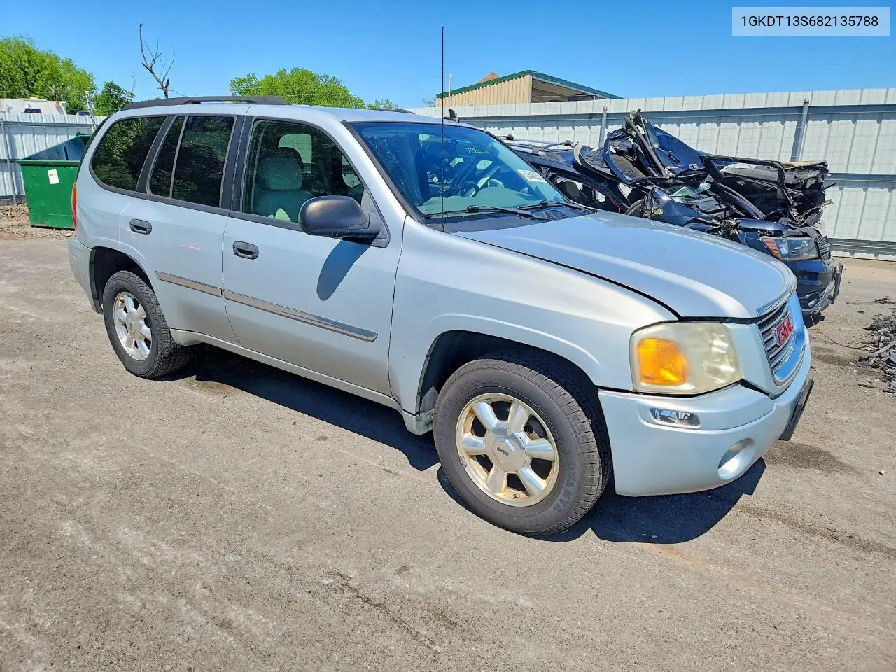 2008 GMC Envoy VIN: 1GKDT13S682135788 Lot: 53480356